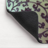 Grote blauw- en witte ringvaas muismat (Hoek)