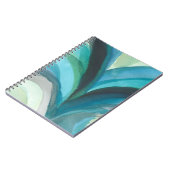 Grote Blauwe Blad I Notitieboek (Linkerzijde)