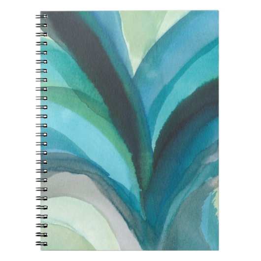 Grote Blauwe Blad I Notitieboek (Voorkant)