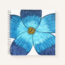 Grote Blauwe Bloem