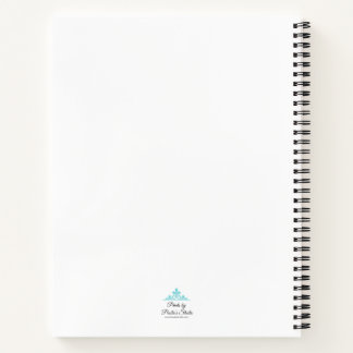 Grote Blauwe Bloem Notitieboek