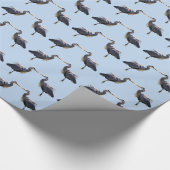 Grote Blauwe Heren Cadeaupapier (Hoek)