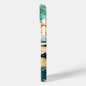 Grote blauwe Heron Mountain zonsopgang Case-Mate iPhone Case (Achterkant / Links)