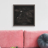 Grote Blauwe Heron P2391 Canvas Afdruk (Insitu (Woonkamer))