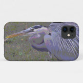 Grote Blauwe Heron-uitdaging Case-Mate iPhone Case (Achterkant (horizontaal))