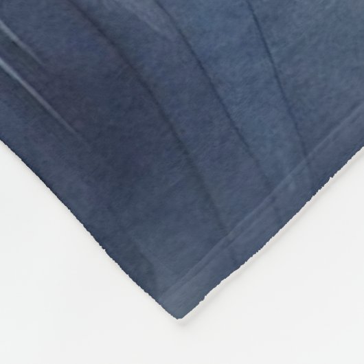 Grote Blauwe Heron Wildlife Wetlands Vogelkunst Na Fleece Deken (Hoek)