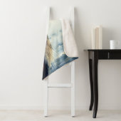 Grote Blauwe Heron Wildlife Wetlands Vogelkunst Na Sherpa Deken (In situ)