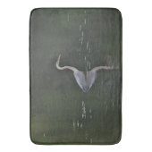 Grote blauwe hert badmat (Voorkant Verticaal)