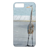grote blauwe hert Case-Mate iPhone case (Achterkant)