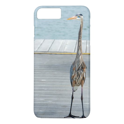 grote blauwe hert Case-Mate iPhone case (Achterkant)
