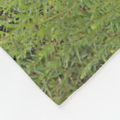 Grote blauwe hert fleece deken (Hoek)