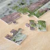 Grote blauwe hert legpuzzel (Zijkant)