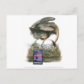 Grote blauwe kaart Audubon (Voorkant)