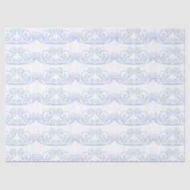 Grote Blauwe Prins Kroon Jongen Verjaardag Gift Wr Tissuepapier