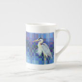 Grote Blauwe Reiger Bargello Porselein Kop (Rechts)