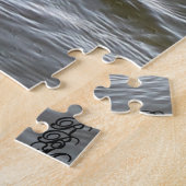 Grote Blauwe Reiger bij het Water Legpuzzel (Zijkant)