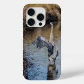 Grote blauwe reiger in het meer Case-Mate iPhone case (Achterkant)