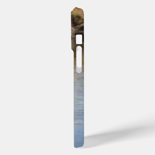 Grote blauwe reiger in het meer Case-Mate iPhone case (Achterkant / Links)