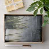 Grote blauwe reiger in het moeras Decoupage Tissuepapier (Geschenk)