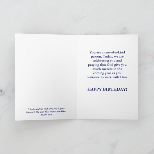 Grote Blauwe Reiger Kaart (Binnen)