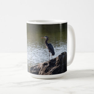Grote Blauwe Reiger Koffiemok