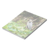 Grote Blauwe Reiger Notitieblok (Linkerzijde)