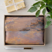 Grote Blauwe Reiger Sunset Beach Tissuepapier (Geschenk)