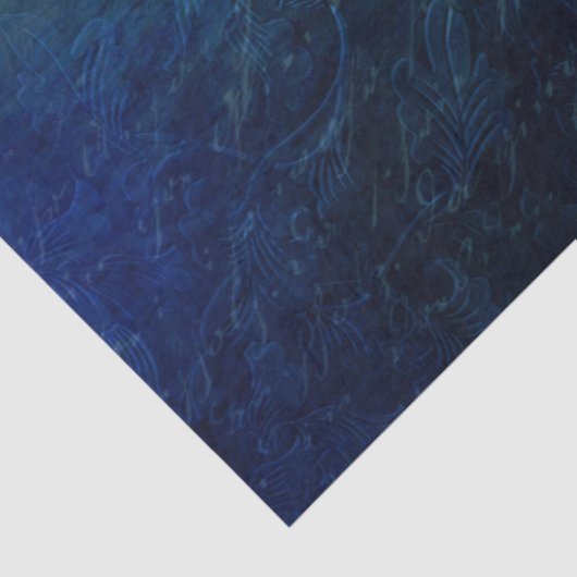 Grote blauwe vlinder tissuepapier (Detail)