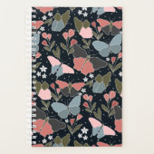 Grote blauwe vlinderplanner planner (Voorkant)