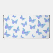 Grote blauwe vlinders bureaumat (Voorkant)