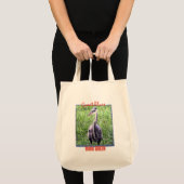 Grote Blauwen Tote Bag (Voorkant (product))
