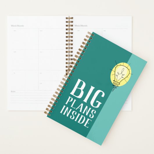 Grote Blauwgroen plannen Inside Planner (Display)