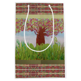 grote bloeiende boom medium cadeauzakje
