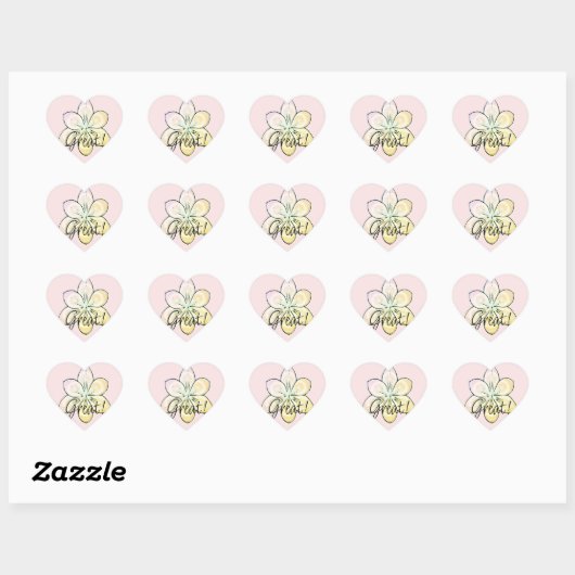 Grote Bloem Stickers (Vel)