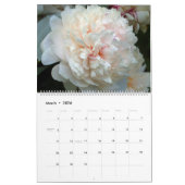 Grote bloemen 2025 Kalender (Mar 2026)