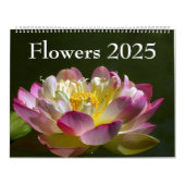Grote bloemen 2025 Kalender (Hoes)