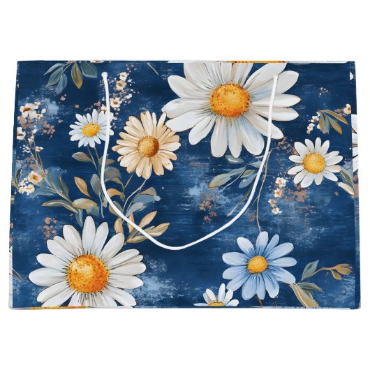 Grote Bloemen Groot Cadeauzakje (Voorkant)