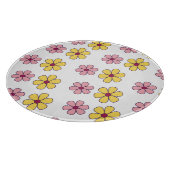 Grote bloemen snijplank (Hoek)