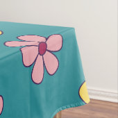 Grote bloemen tafelkleed (Voorbeeld)