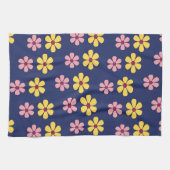 Grote bloemen theedoek (Horizontaal)