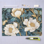 Grote Bloemen William Morris geïnspireerd tissuepa Tissuepapier (Craft)