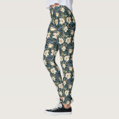 Grote Bloemen William Morris Vrouwen Leggings (Links)