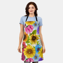 Grote blote botanische kleurrijke bloemen