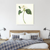 Grote blote trillium canvas afdruk (Insitu (Slaapkamer))
