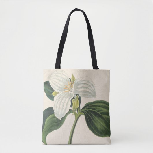 Grote blote trillium tote bag (Voorkant)