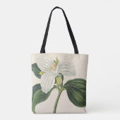 Grote blote trillium tote bag (Achterkant)