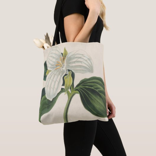 Grote blote trillium tote bag (Dichtbij)