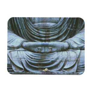 Grote Boeddha-detail, Kotokuji-tempel, Kamakura, 2 Magneet