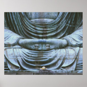 Grote Boeddha-detail, Kotokuji-tempel, Kamakura, 2 Poster