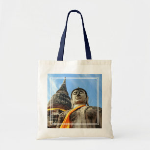 Grote Boeddha in Ayutthaya, Thailand Tote Bag